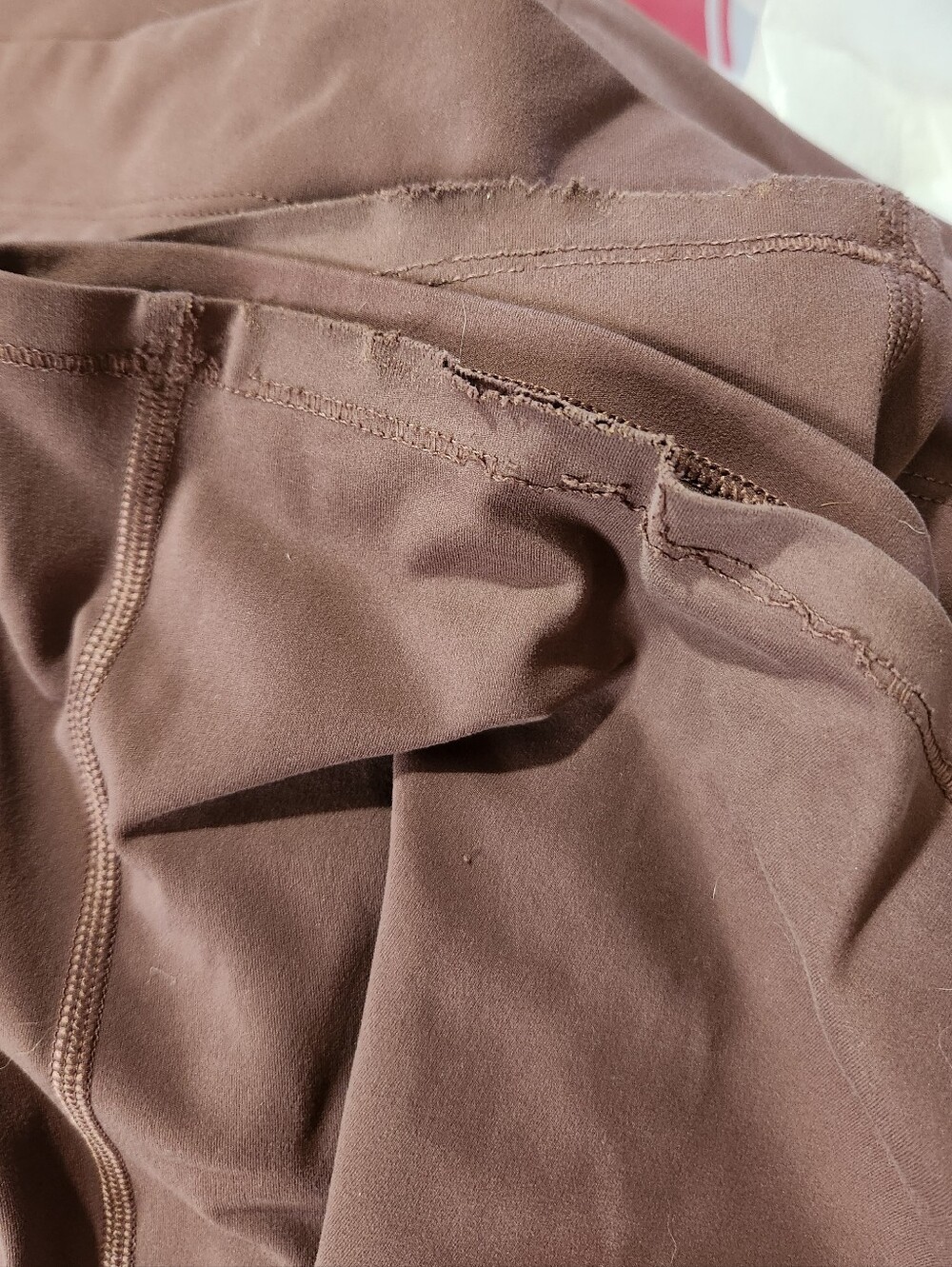 Vuori Daily Legging Wide Leg Yoga Pant Brown Sz XS - Picture 7 of 7